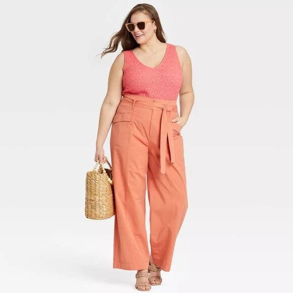 A New Day Textured Coral Tank Top XXL NEW - Picture 7 of 7